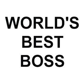 World's best boss - The Office-Oversized póló