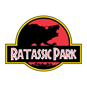 Ratassic Park-Oversized póló