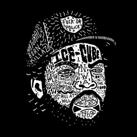 Ice-cube-Oversized póló