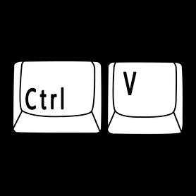 CTRL V-Oversized póló