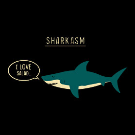 Sharkasm-Oversized póló