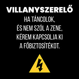 Villanyszerelő póló-Oversized póló