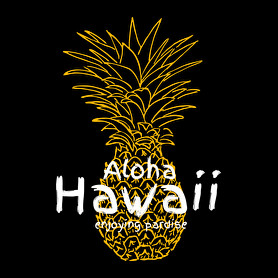 Hawaii-Oversized póló