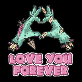 Love You Forever-Oversized póló