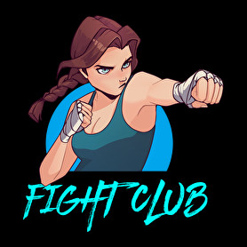 Fight Club Girls-Oversized póló