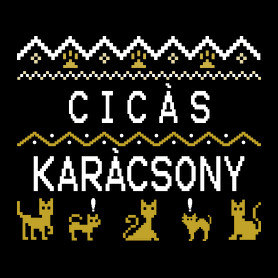 CICÁS KARÁCSONY-Oversized póló