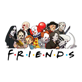 Horror friends -Oversized póló