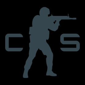 Counter Strike Logo-Oversized póló