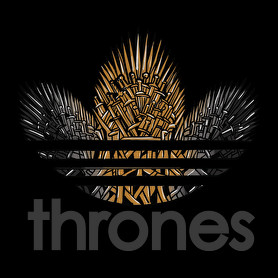 Thrones-Oversized póló