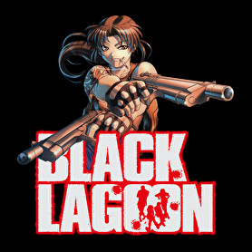 Black Lagoon-Oversized póló