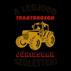 Traktoros szülinapja június-Oversized póló