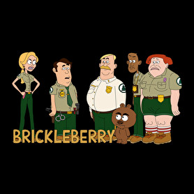 Brickleberry-Oversized póló