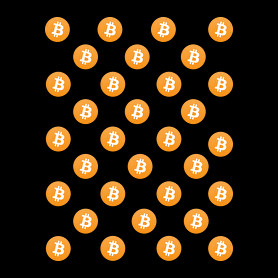 Bitcoin Logo-Oversized póló