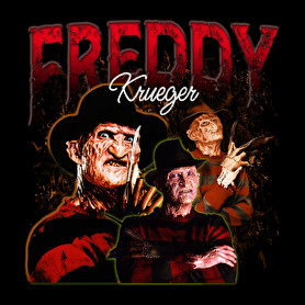 Freddy Kruger-Oversized kapucnis pulóver