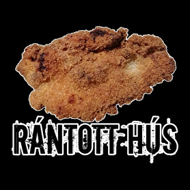 rántott hús -Oversized kapucnis pulóver