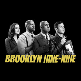 Brooklyn Nine-nine B&W-Oversized kapucnis pulóver