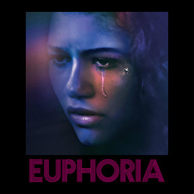 Euphoria-Oversized kapucnis pulóver