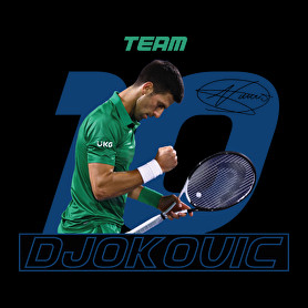 Team Djokovic-Oversized kapucnis pulóver