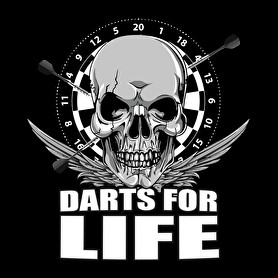 Darts for Life-Oversized kapucnis pulóver