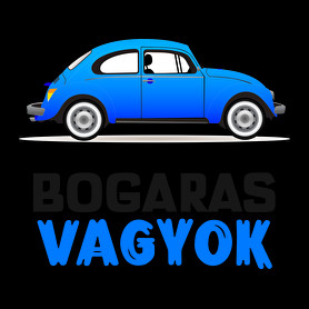 BOGARAS VAGYOK-Oversized kapucnis pulóver