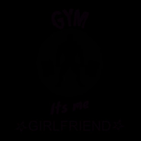 GYM ITS ME GIRLFRIEND-Oversized kapucnis pulóver