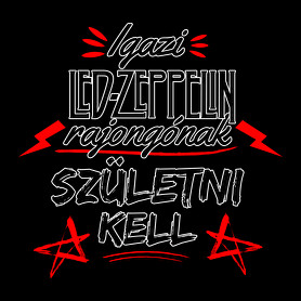 Led Zeppelin-Oversized kapucnis pulóver