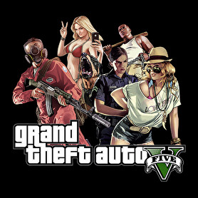 GTA Logo 2-Oversized kapucnis pulóver