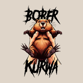 Bober Kurwa-Oversized kapucnis pulóver