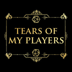 Tears of my Players (fekete)-Oversized kapucnis pulóver