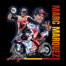 Marc Marquez-Oversized kapucnis pulóver