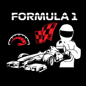 Formula 1-Oversized kapucnis pulóver