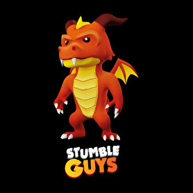 Stumble Guys - Inferno Dragon-Oversized kapucnis pulóver