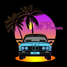 Vice City - BMW-Oversized kapucnis pulóver