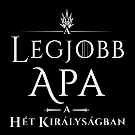 got-legjobb-apa-white-Oversized kapucnis pulóver