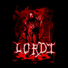 LORDI-bloody poster-Oversized kapucnis pulóver