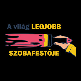 A világ legjobb festője-Oversized kapucnis pulóver