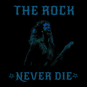 rock never die3-Oversized kapucnis pulóver