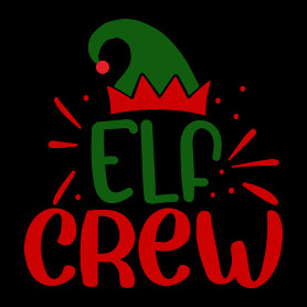 Elf crew-Oversized kapucnis pulóver