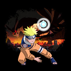 Naruto-Oversized kapucnis pulóver