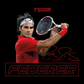 Team Federer-Oversized kapucnis pulóver