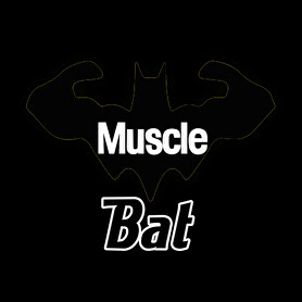 Muscle bat-Oversized kapucnis pulóver