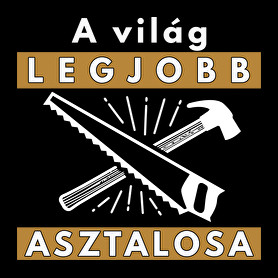 A világ legjobb asztalos!-Oversized kapucnis pulóver