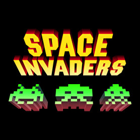 Space Invaders-Oversized kapucnis pulóver