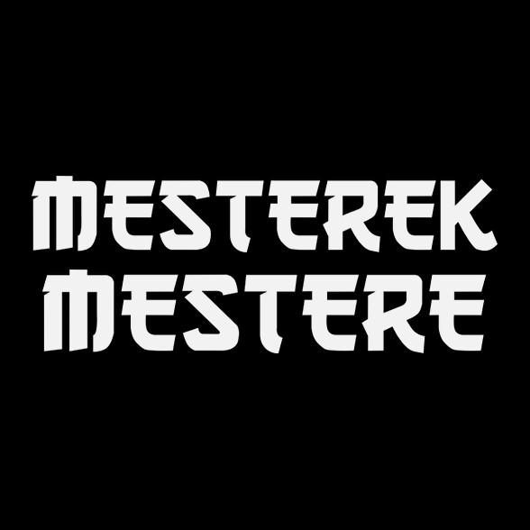 MESTEREK MESTERE-Férfi póló