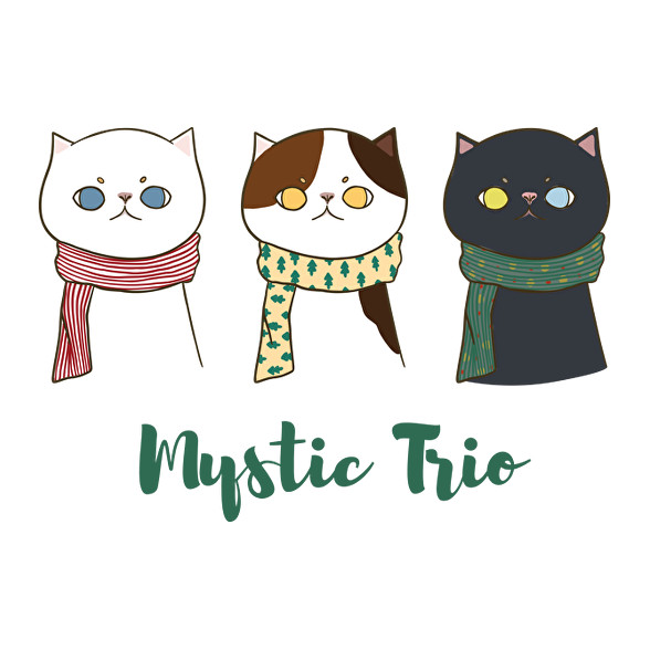 Mystic Trio-Férfi póló