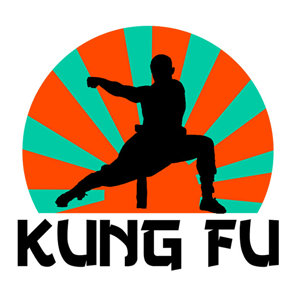 KUNG FU-Férfi póló