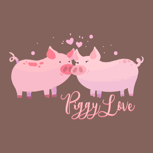 piggy_love-Férfi póló