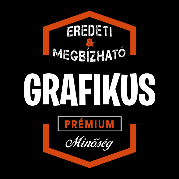 Grafikus prémium minőség-Férfi póló