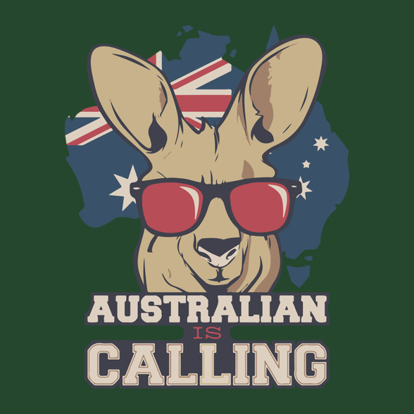 Australian is calling-Férfi póló