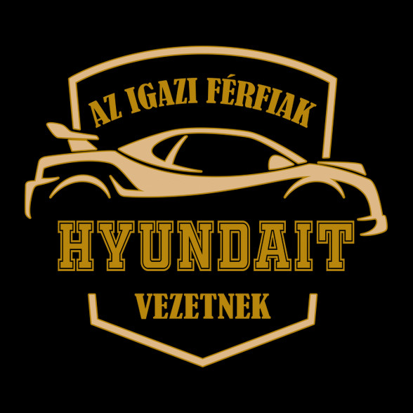 Hyundaios sofőr-Férfi póló